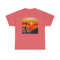 BIg Sur Sunset - Unisex Heavy Cotton Tee