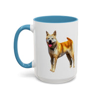 Akita - Ceramic Accent Coffee Mug - 2 Sizes