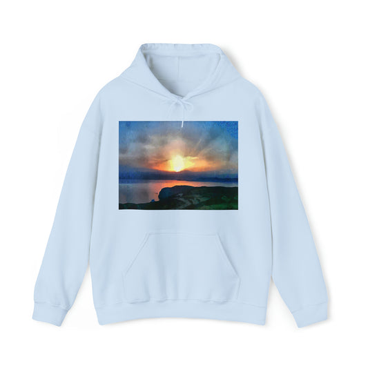Sifnos Sunset (Greece) Unisex 50-50 Hoodie