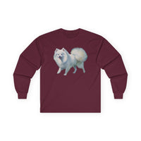 Japanese Spitz Unisex Classic Cotton Long Sleeve Tee