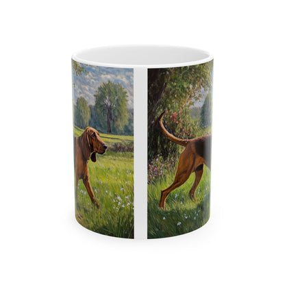Bloodhound Ceramic Mug: Unleash Your Imagination