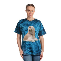 Afghan Hound Unisex Cotton Tie-Dye Tee