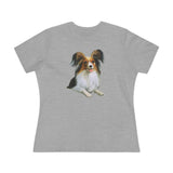 Papillon - Women's Relaxed Fit Cotton Tee