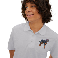 Transylvanian Scent Hound Men's Piqué Polo Shirt