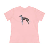 Greyhound  - Women's Relaxed Fit Cotton Tee