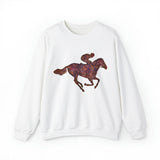 Race Horse - Unisex 50/50  Crewneck Sweatshirt