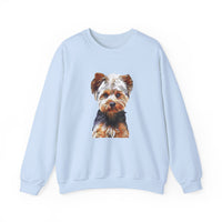 Yorkshire Terrier (Yorkie) 'Lupis' Unisex  50/50 Crewneck Sweatshirt