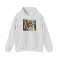 German Spitz Classic 50/50 Hooded Sweatshirt