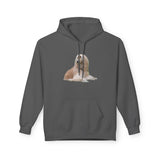 Afghan Hound Unisex Midweight Soft Fleece Hoodie