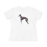 Greyhound  - Women's Relaxed Fit Cotton Tee