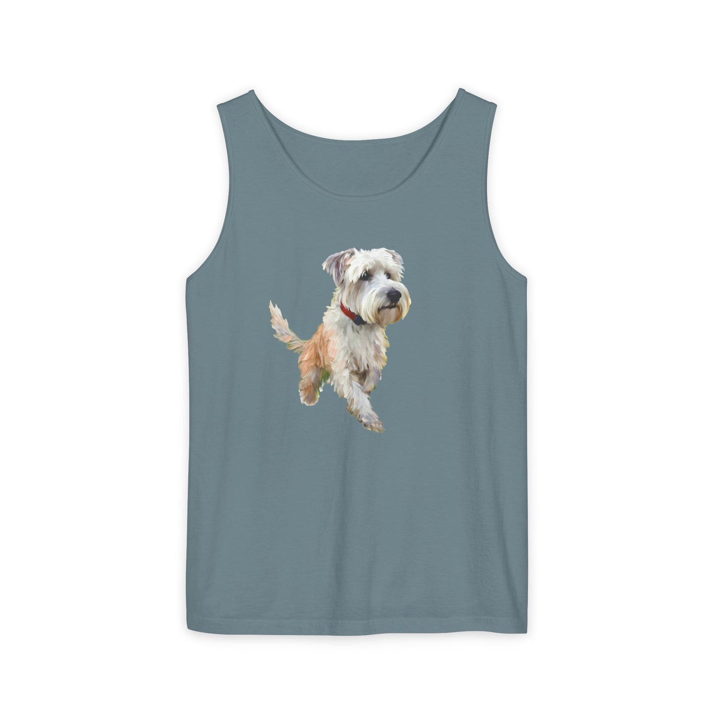 Dandie Dinmont Terrier  -  Unisex Garment-Dyed Tank Top