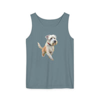 Dandie Terrier  -  Unisex Garment-Dyed Tank Top