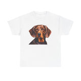 Hannoverscher Schweisshund Classic Heavy Cotton Tee - Adorable Dog Art - Perfect Gift for Animal Lovers