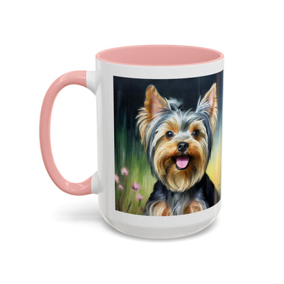 Yorkshire Terrier - Ceramic Accent Coffee Mug  - 2 sizes