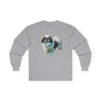 Japanese Chin Classic  Cotton Long Sleeve Tee