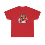 Rough Coated Collie - Unisex Heavy Cotton Tee