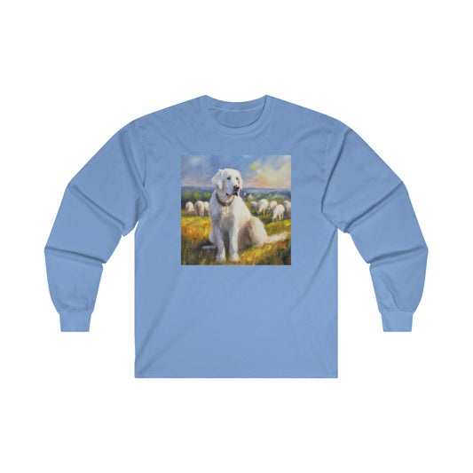 Hungarian Kavasz Cotton Long Sleeve Tee: Where Elegance Meets Whimsy