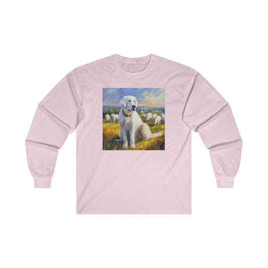 Hungarian Kavasz Cotton Long Sleeve Tee: Where Elegance Meets Whimsy