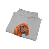 Redbone Coonhound Unisex 50/50 Hoodie