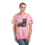 Skye Terrier Tie-Dye Tee, Cyclone