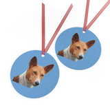 Basenji Metal Ornaments