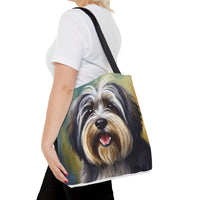 Tibetan Terrier Tote Bag (AOP)