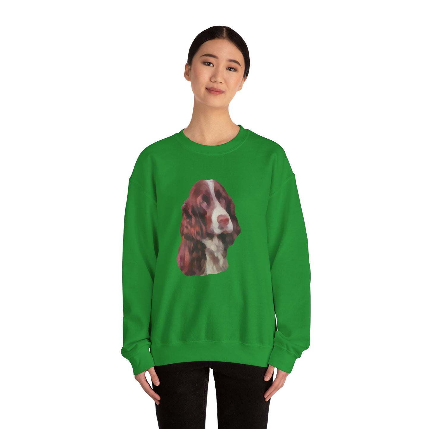 English Springer Spaniel Unisex 50/50 Crewneck Sweatshirt