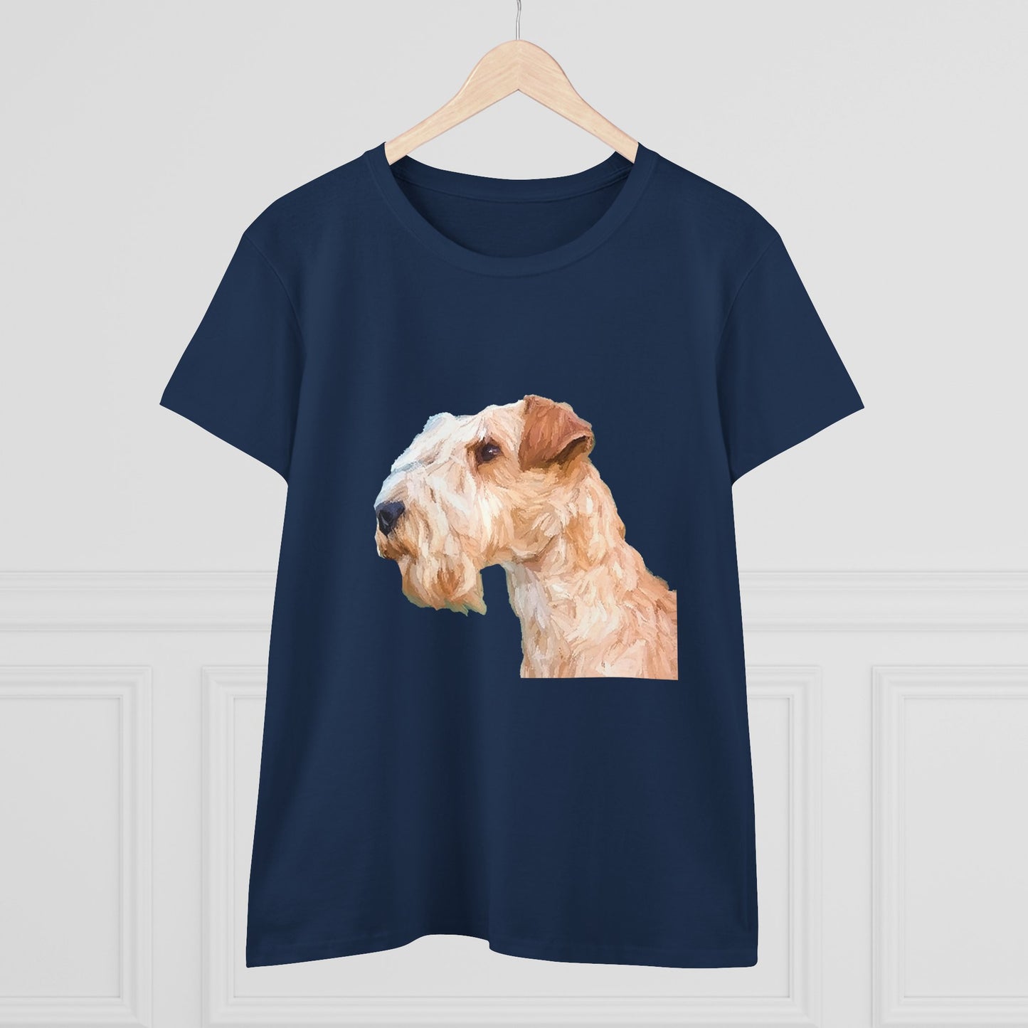 Lakeland Terrier Women's Midweight Cotton Tee