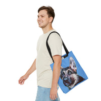 German Shepherd 'Sly' Tote Bag