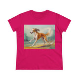 Saluki Women's Midweight Cotton Tee