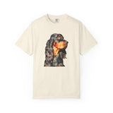 Gordon Setter Unisex-Adult Relaxed Fit Garment-Dyed T-shirt