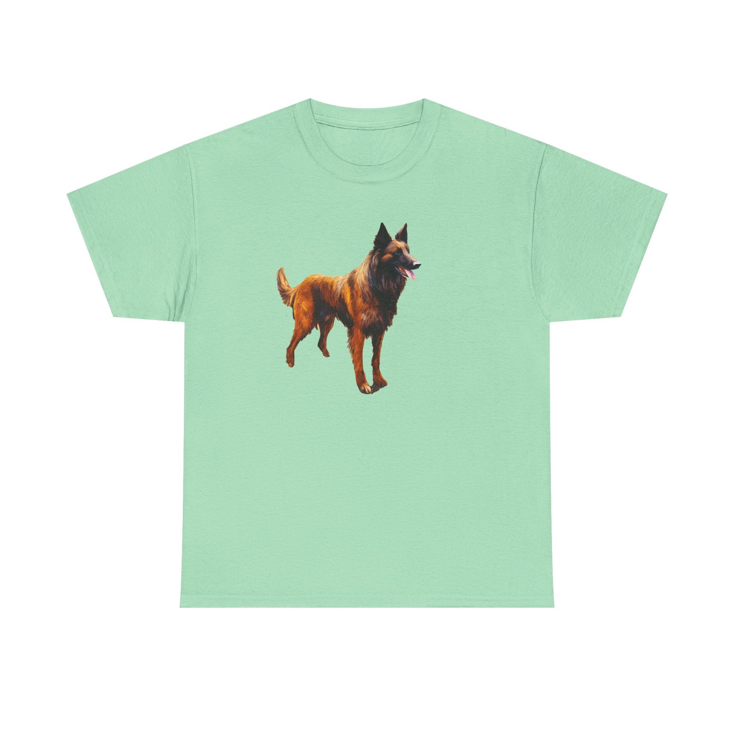Belgian Tervuren Unisex Heavy Cotton Tee: A Wearable Canvas