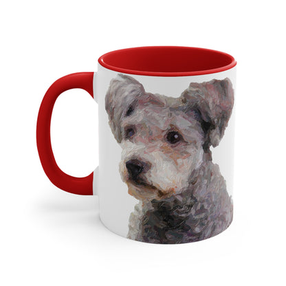 Hungarian Pumi Accent Coffee Mug, 11oz