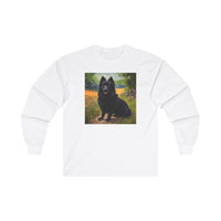 Schipperke  ---  Unisex Classic Cotton Long Sleeve Tee