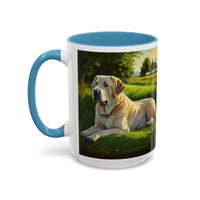 Broholmer - Ceramic Accent Coffee Mug  - 2 Sizes