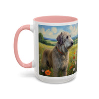 Irish Wolfhound Accent Coffee Mug - 2 Sizes