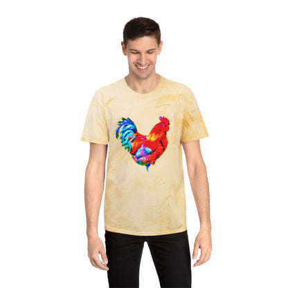 Rooster  'Craw' Unisex Color Blast T-Shirt