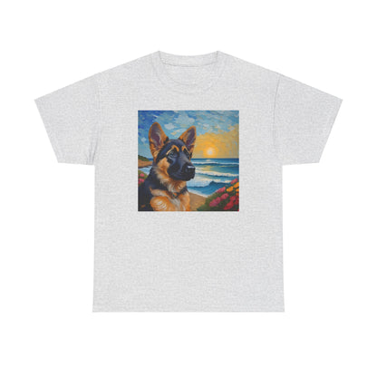 German Shepherd Puppy #2 - Classic Heavy Cotton Tee