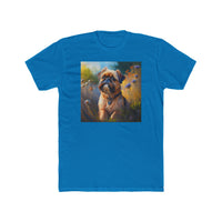 Brussels Griffon - Men's FItted Cotton Crew Tee