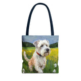 Dandie Terrier - Polyester Tote Bag (AOP)