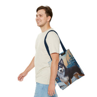 Lapponian Herder - Polyester Tote Bag (AOP)