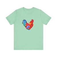 Rooster 'Craw' Unisex Jersey Short Sleeve Tee