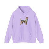 Swedish Vallhund  - Unisex 50/50  Hooded Sweatshirt