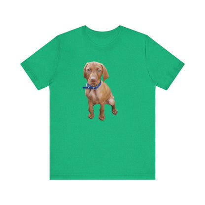 Vizsla 'Augie' Unisex Jersey Short Sleeve Tee