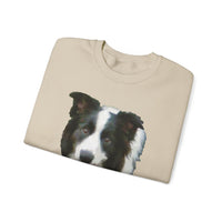 Border Collie 'Archie' Unisex 50/50 Crewneck Sweatshirt