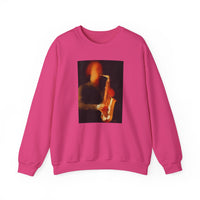 Saxophonist Unisex 50/50 Crewneck Sweatshirt