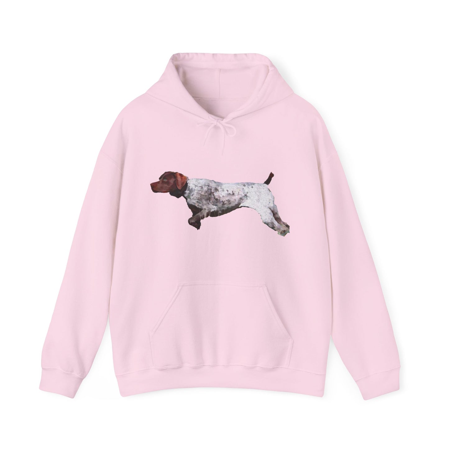 German Shorthaired Pointer 'On Point' Unisex 50/50 Hooded Sweatshirt