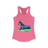 Doberman Pinscher Women's Racerback Tank