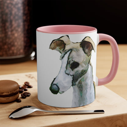Whippet Accent Coffee Mug, 11oz