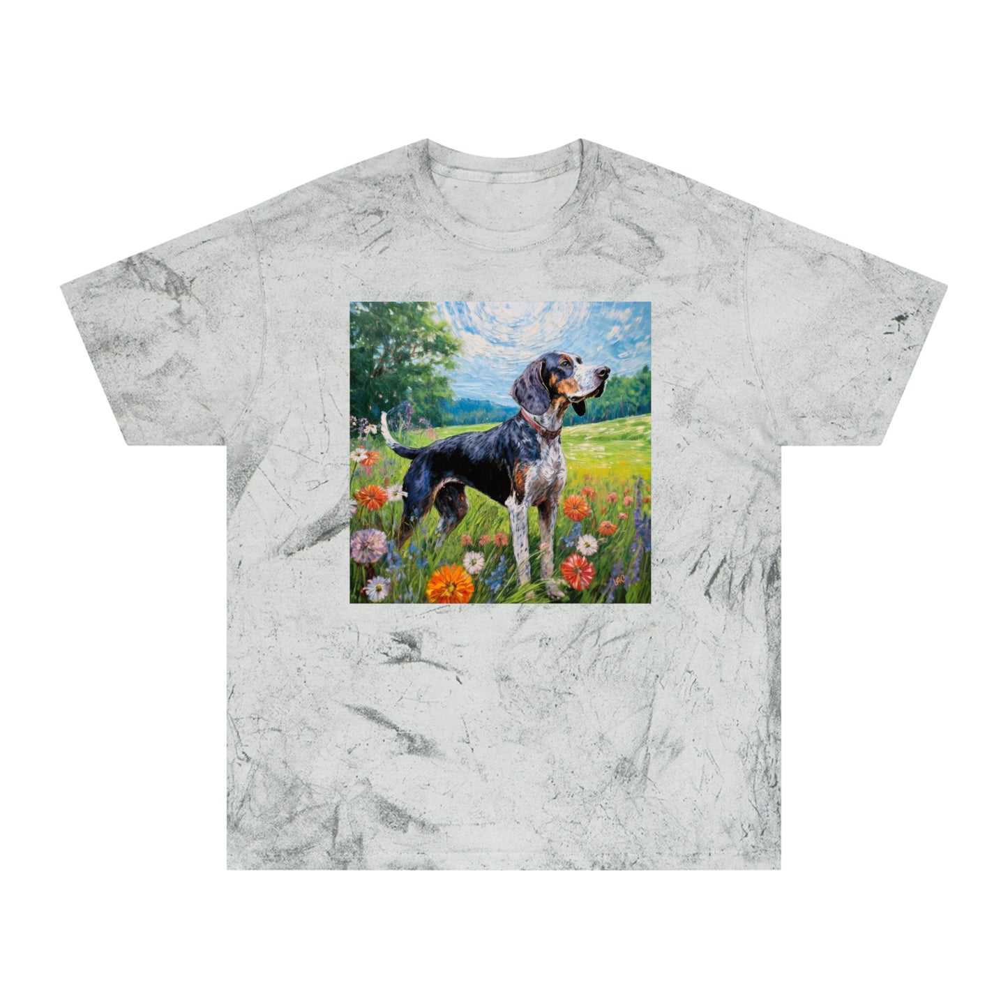 Bluetick Coonhound - Unisex Colour Blast T-Shirt